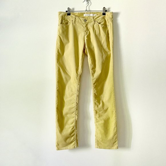 Isabel Marant Etoile Light Yellow Corduroy Pant in size 40 / US 8 - Picture 1 of 6